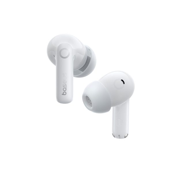 Baseus Bass BP1 Pro In-Ear True Wireless Earbuds Moon White - Image 2