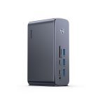 17-Port Triple-Display Docking Station Space