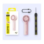 Baseus GoTrip DT1 Mini Turbine Handheld Fan Baby Pink