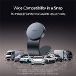Baseus PrimeTrip C02 Magnetic Car Mount (Android Version) Stick-on Type Cluster Black - Image 2