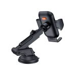 Baseus UltraControl Go Series Clamp-Type Phone Holder (Suction Cup Version) Cluster Black - Image 2