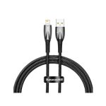Baseus Glimmer Series Fast Charging Data Cable USB to iP 2.4A 1m Black