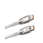 Fast Charging Data Cable Type-C  100W 1m White - Image 2