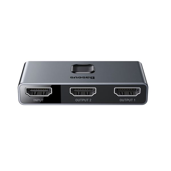Baseus Matrix HDMI switcher (2in1or 1in2) Space Gray - Image 2