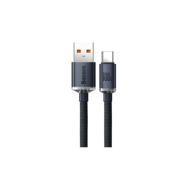 Fast Charging Data Cable USB to Type-C100W1.2m Blk - Image 3