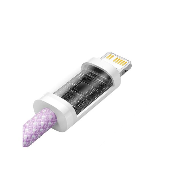 Baseus Dynamic Series Fast Charging Data Cable Type-C to iP 20W 2m Purple - Image 3