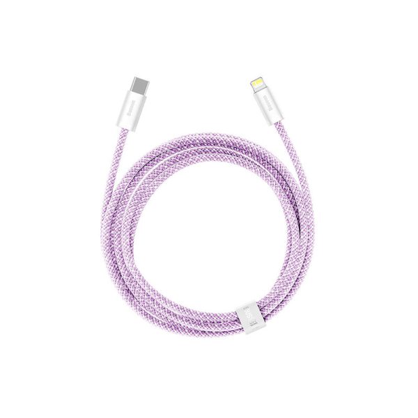 Baseus Dynamic Series Fast Charging Data Cable Type-C to iP 20W 2m Purple - Image 2
