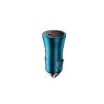 Max Dual Fast Charger Car Charger U+C 60W Blue