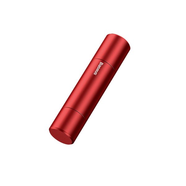 Baseus Sharp Tool Safety Hammer(Window-breaking+Safety belt cutting）Red - Image 2
