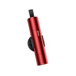 Baseus Sharp Tool Safety Hammer(Window-breaking+Safety belt cutting）Red