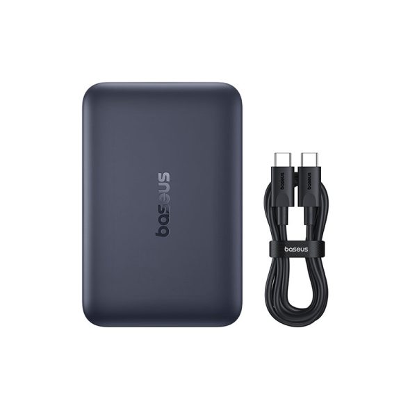 Baseus EnerFill FM11 Ultra-Mini Magnetic Power Bank 10000mAh 22.5W Space Grey (Includes Simple Cable - Image 2