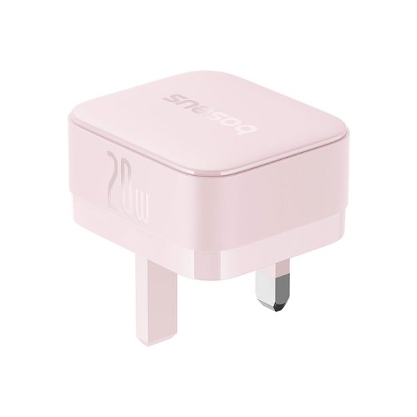 FN21 F Charger 1C 20W UK Baby Pink (USB-C to iP) - Image 3