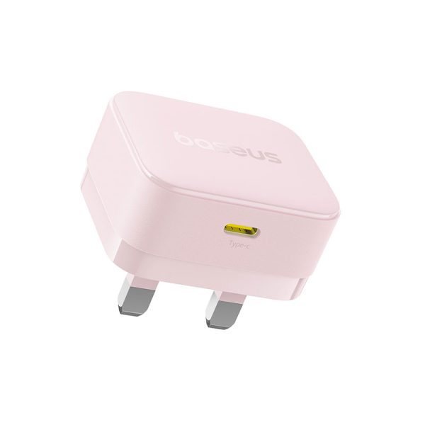 FN21 F Charger 1C 20W UK Baby Pink (USB-C to iP) - Image 2