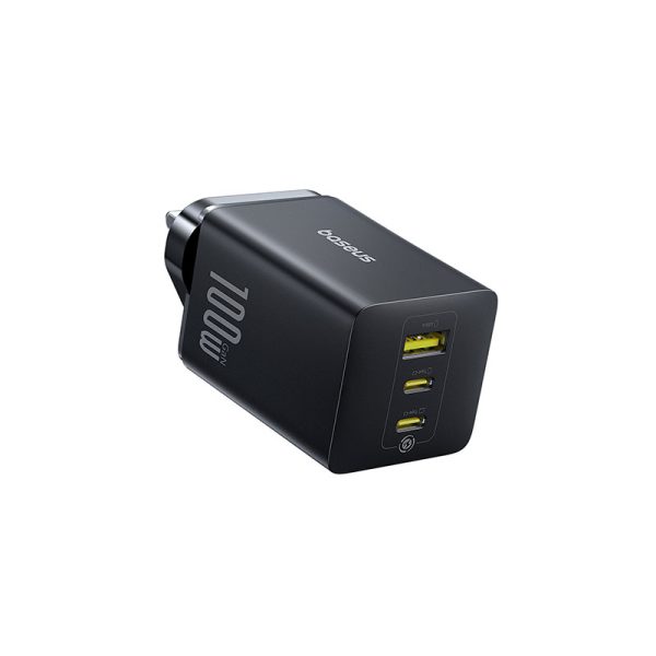 OS-Baseus EnerFill FE11 Fast Charger 2C+U 100W UK Cosmic Black - Image 3