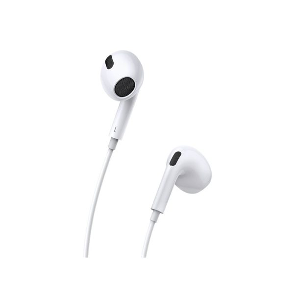 Baseus Encok 3.5mm lateral in-ear Wired Earphone H17 White - Image 2