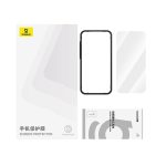 Baseus Superior HD Tempered Glass Screen Protector for iPhone 17 Pro Clear Pack of 2 (Includes 1 Ins