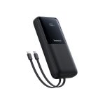 Baseus Lipow Dual-Cable Power Bank with Digital Display 20000mAh 22.5W Cosmic Black (Includes: Simpl - Image 3