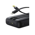 Baseus Lipow Dual-Cable Power Bank with Digital Display 20000mAh 22.5W Cosmic Black (Includes: Simpl - Image 4