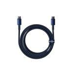 Baseus Tungsten Gold Fast Charging Data Cable Type-C to Type-C 100W 2m Deepsea Blue - Image 3