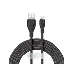 Baseus Pudding Series Fast Charging Cable USB to iP 2.4A 2m Cluster Black