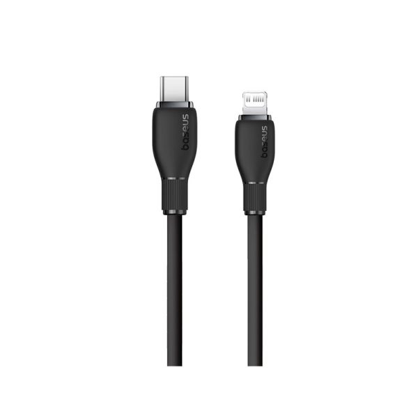 Baseus Pudding Series Fast Charging Cable Type-C to iP 20W 2m Cluster Black - Image 2