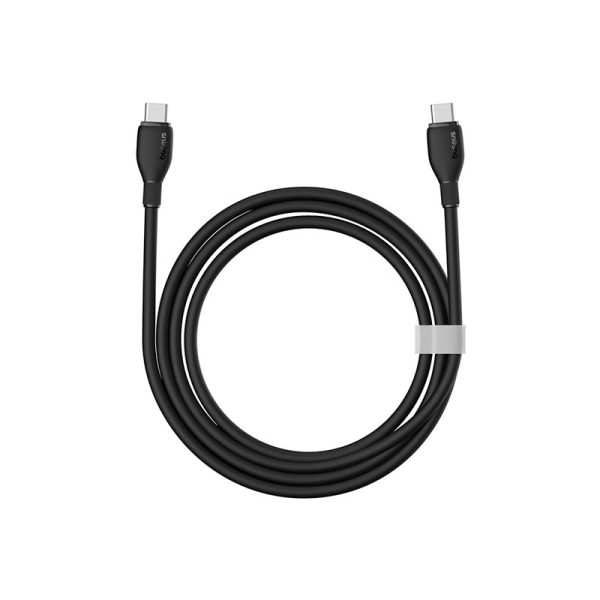 Baseus Pudding Series Fast Charging Cable Type-C to Type-C 100W 1.2m Cluster Black - Image 3