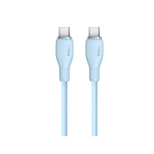 Baseus Pudding Series Fast Charging Cable Type-C to Type-C 100W 1.2m Galaxy Blue - Image 2