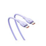 Baseus Pudding Series Fast Charging Cable Type-C to Type-C 100W 2m Nebula Purple - Image 2