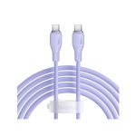 Baseus Pudding Series Fast Charging Cable Type-C to Type-C 100W 2m Nebula Purple