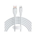 Baseus Pudding Series Fast Charging Cable USB to Type-C 100W 1.2m Stellar White