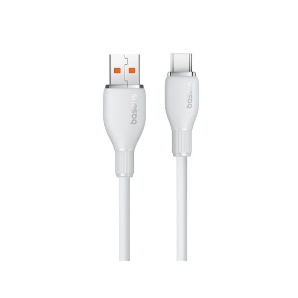 Baseus Pudding Series Fast Charging Cable USB to Type-C 100W 1.2m Stellar White - Image 3