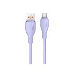 Baseus Pudding Series Fast Charging Cable USB to Type-C 100W 1.2m Nebula Purple - Image 2