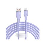 Baseus Pudding Series Fast Charging Cable USB to Type-C 100W 1.2m Nebula Purple