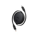 Baseus Free2Pull Mini Charging Cable USB-C to USB-C 60W 1m Cluster Black - Image 2