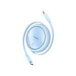 Baseus Free2Draw Mini Retractable Charging Cable Type-C to Type-C 100W 1m Galaxy Blue - Image 2