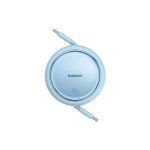 Baseus Free2Draw Mini Retractable Charging Cable Type-C to Type-C 100W 1m Galaxy Blue
