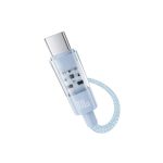 Baseus Gem Fast-Charging Data Cable USB to USB-C 100W 1m Galaxy Blue - Image 2