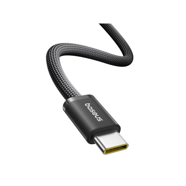 Baseus Dynamic 4 Fast Charging Data Cable USB-C to USB-C 100W 1m Cluster Black - Image 2