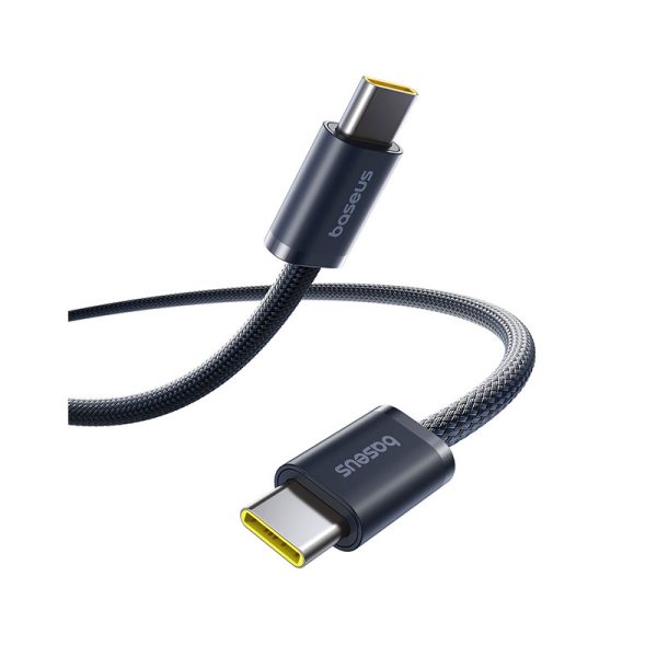 Baseus Dynamic 4 Fast Charging Data Cable USB-C to USB-C 100W 1m Cosmic Black - Image 2