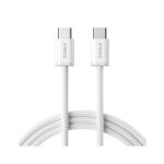 Baseus Dynamic 4 Fast Charging Data Cable USB-C to USB-C 100W 2m Moon White