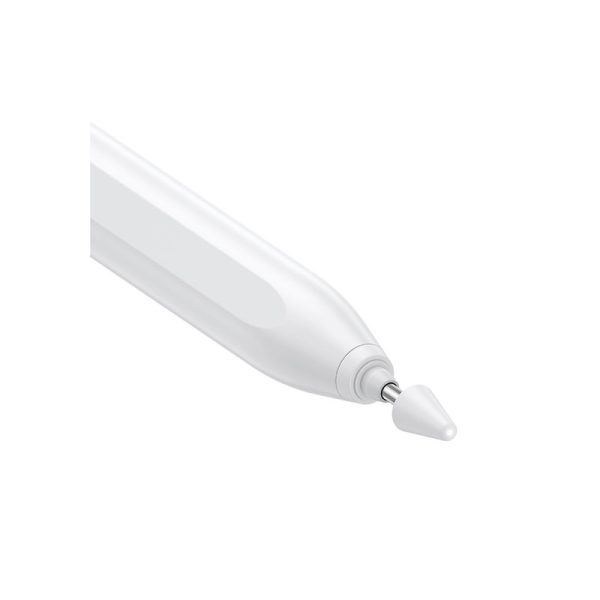 Baseus Smooth Writing 2 Stylus with LED Indicators Wireless Version Moon White (USB-C Cable and Acti - Image 3