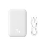 Magnetic Wireless C-C Powerbank 10000mAh 30cmWhite - Image 2